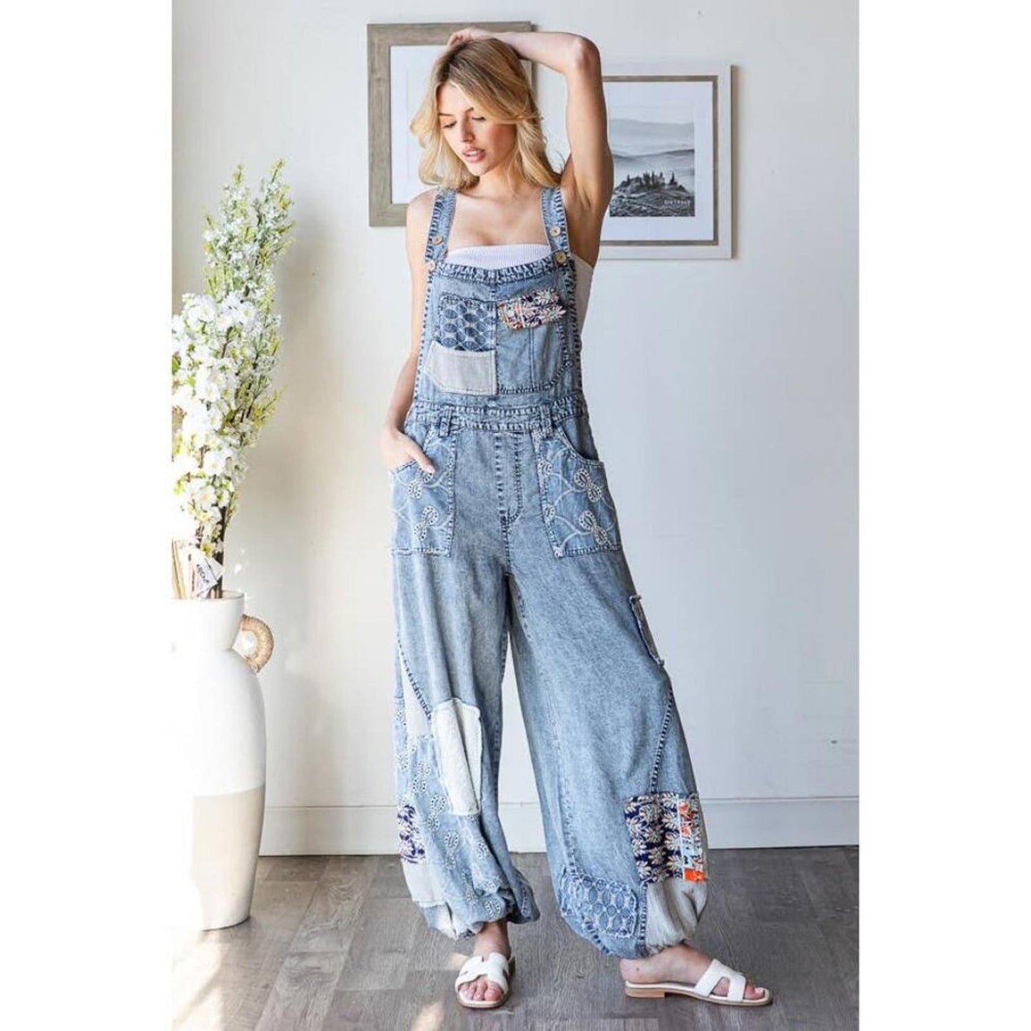 Indigo Reverie Overalls