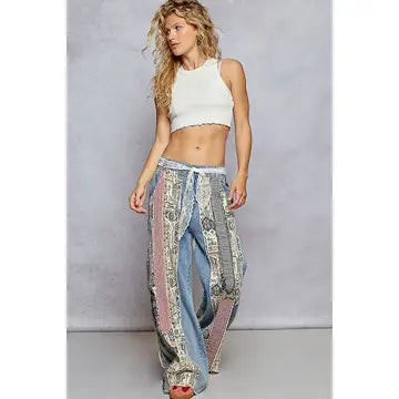 Wildflower Mosaic Pants