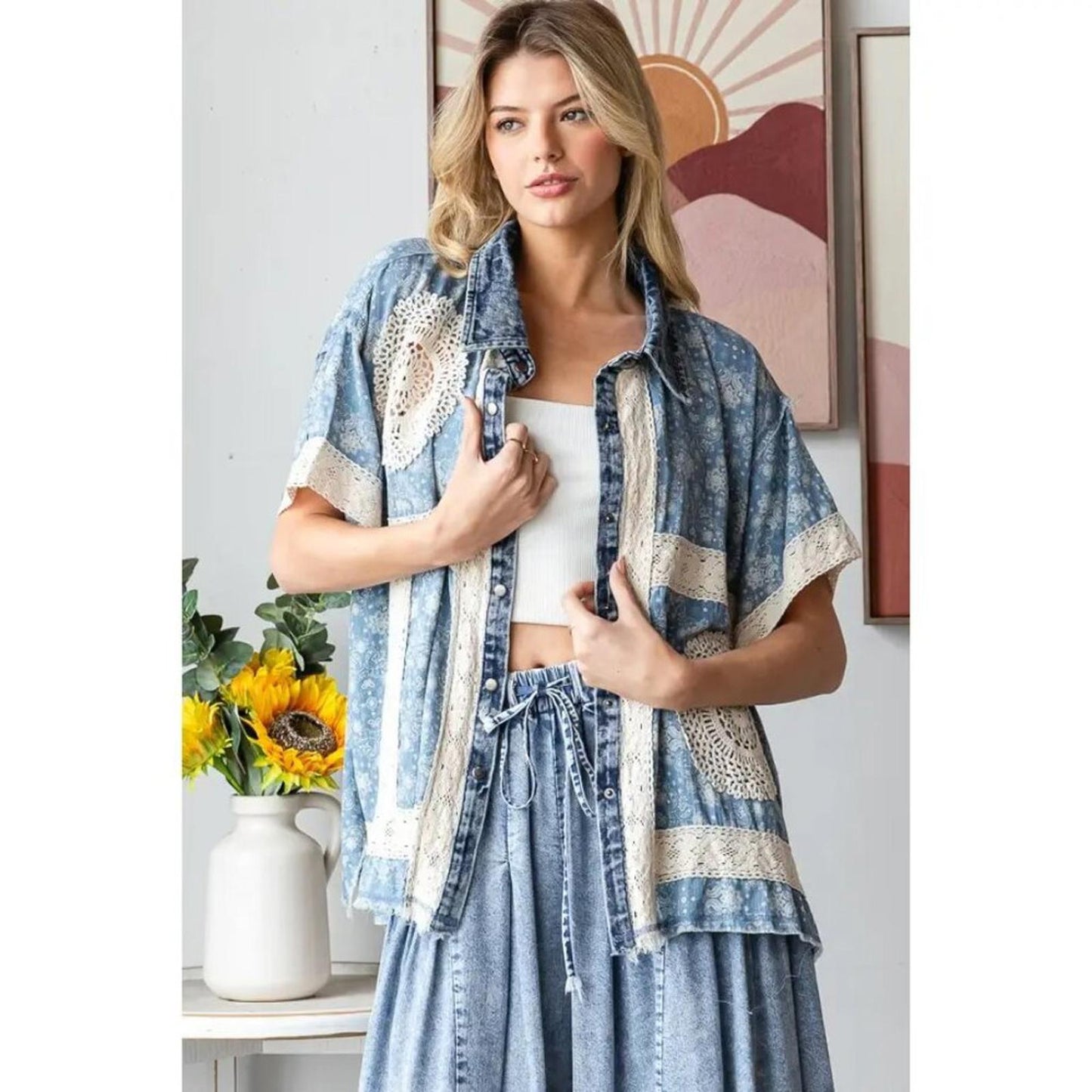 Sunwashed Harmony Buttondown
