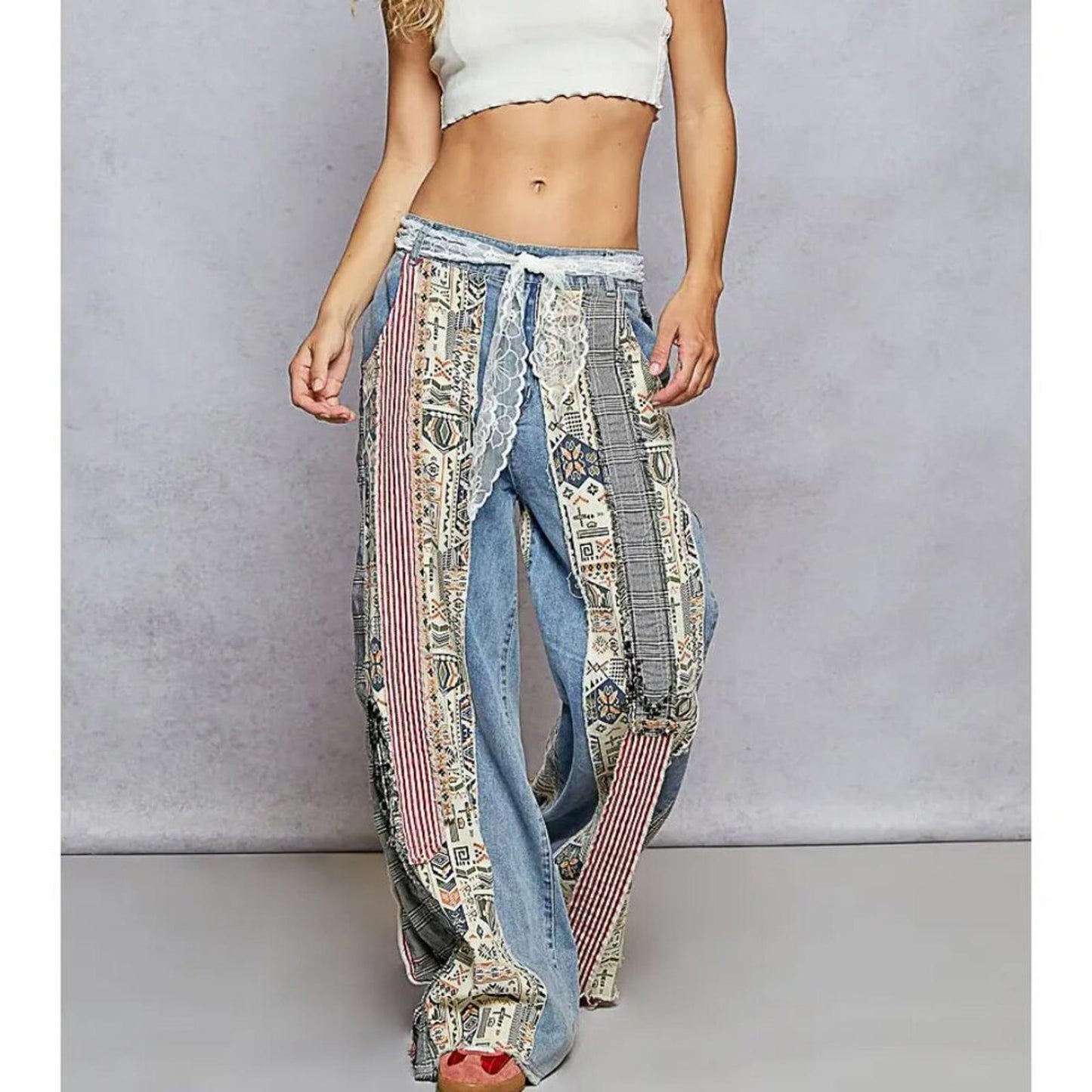 Wildflower Mosaic Pants