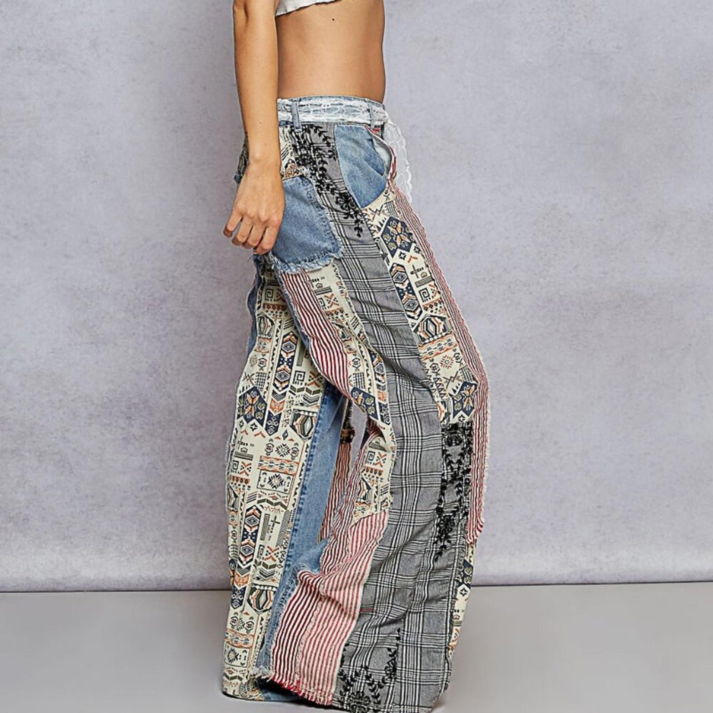 Wildflower Mosaic Pants