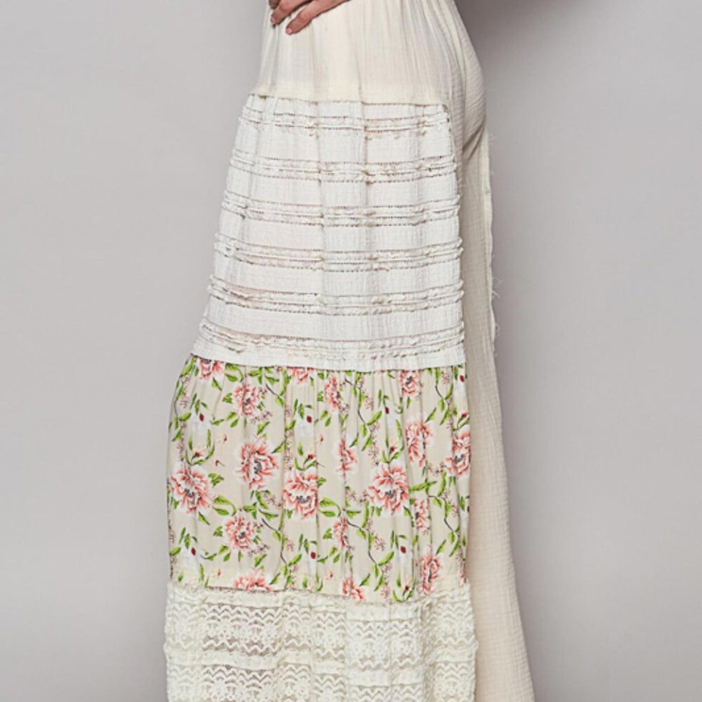 Meadowlace Wide-Leg Pants