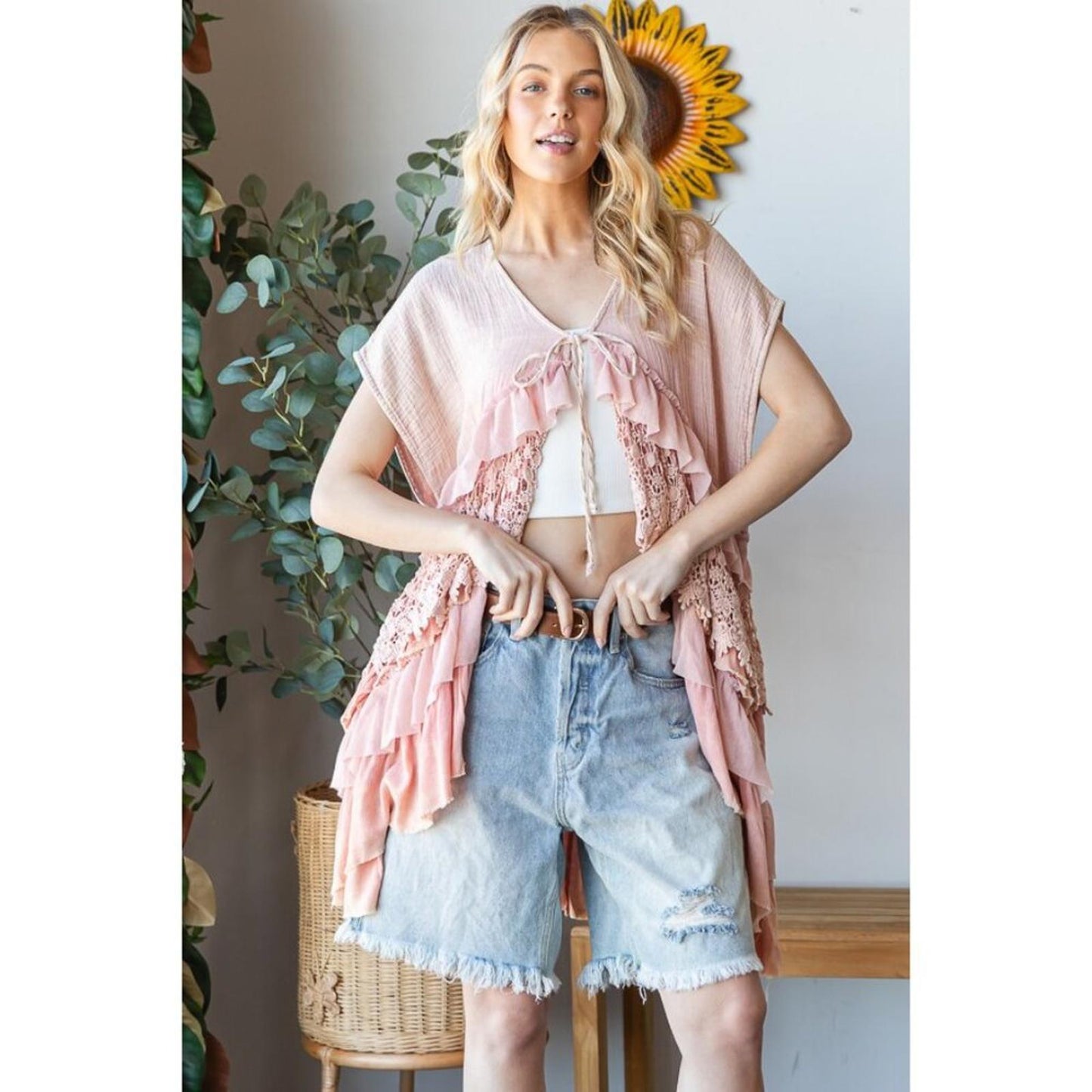 Rosewater Reverie Top