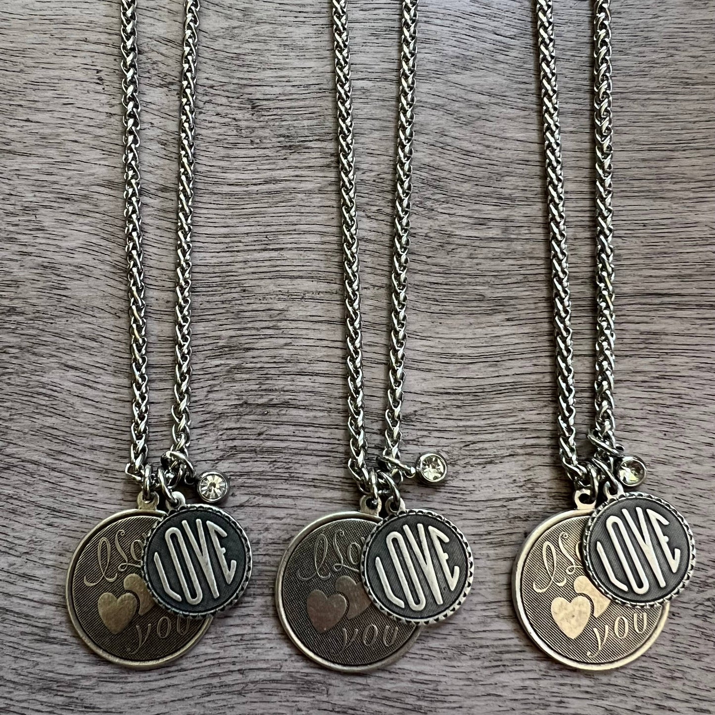 Love You Charm Necklace