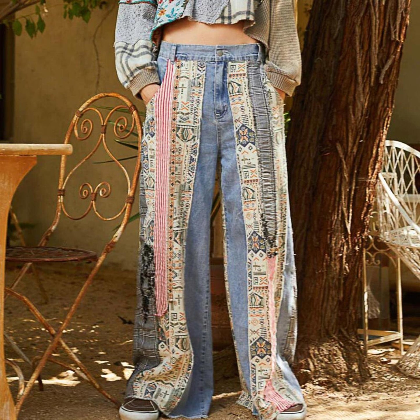 Wildflower Mosaic Pants