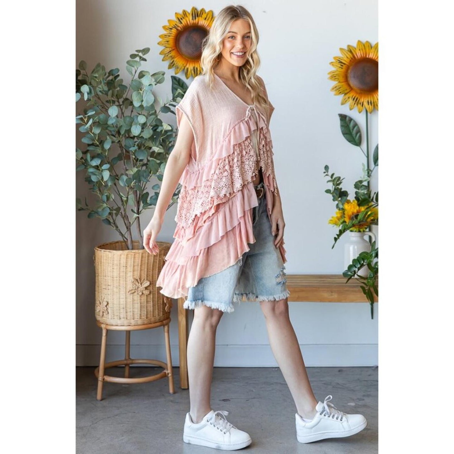 Rosewater Reverie Top