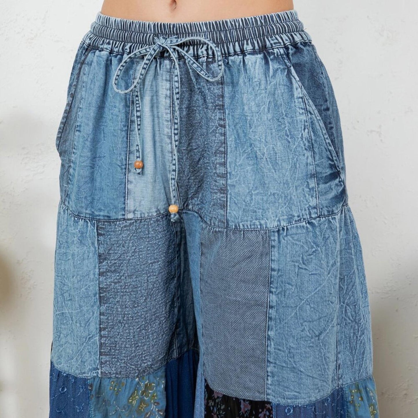 Oceanspell Patch Denim Pants