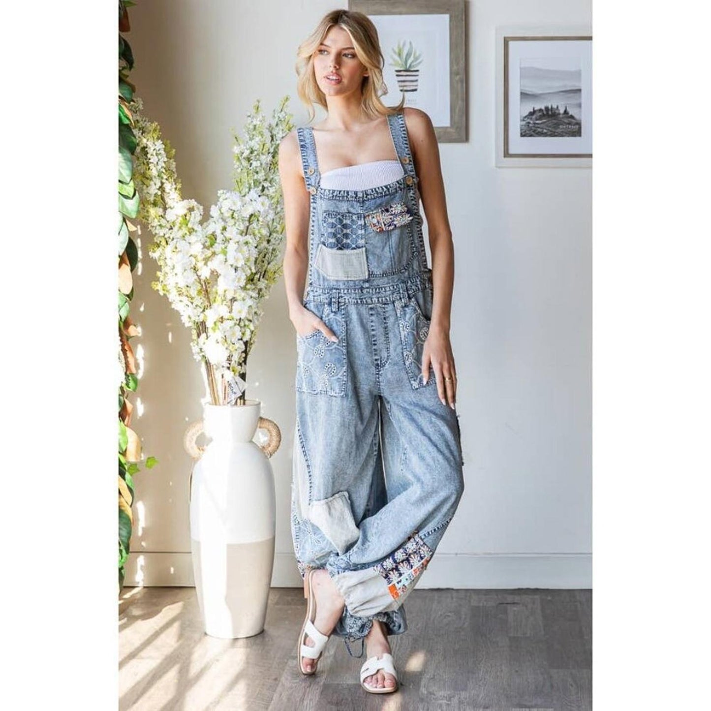 Indigo Reverie Overalls