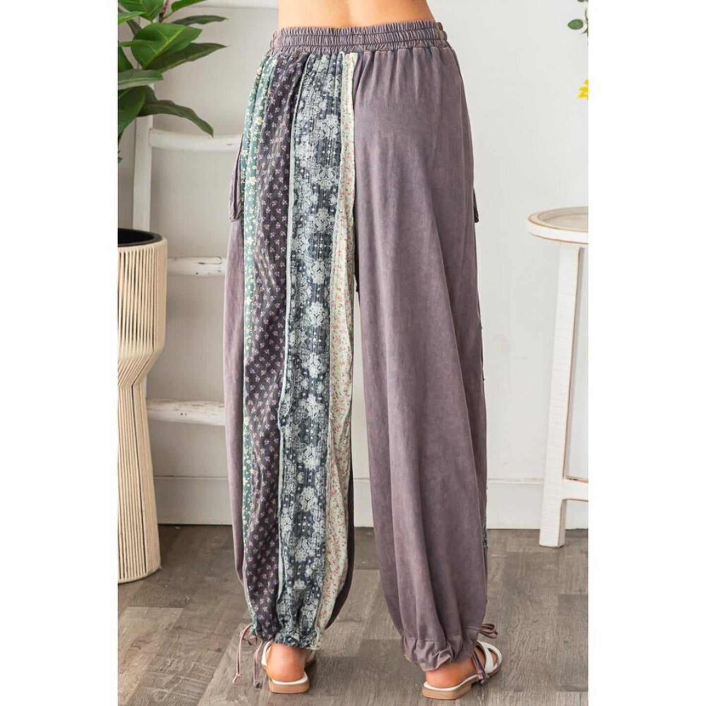 Patchwork Drift Pants