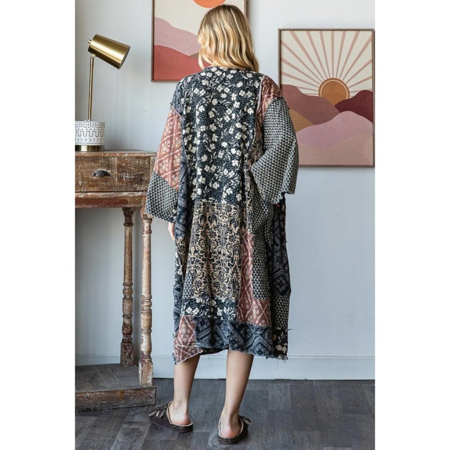 Golden Haze Kimono