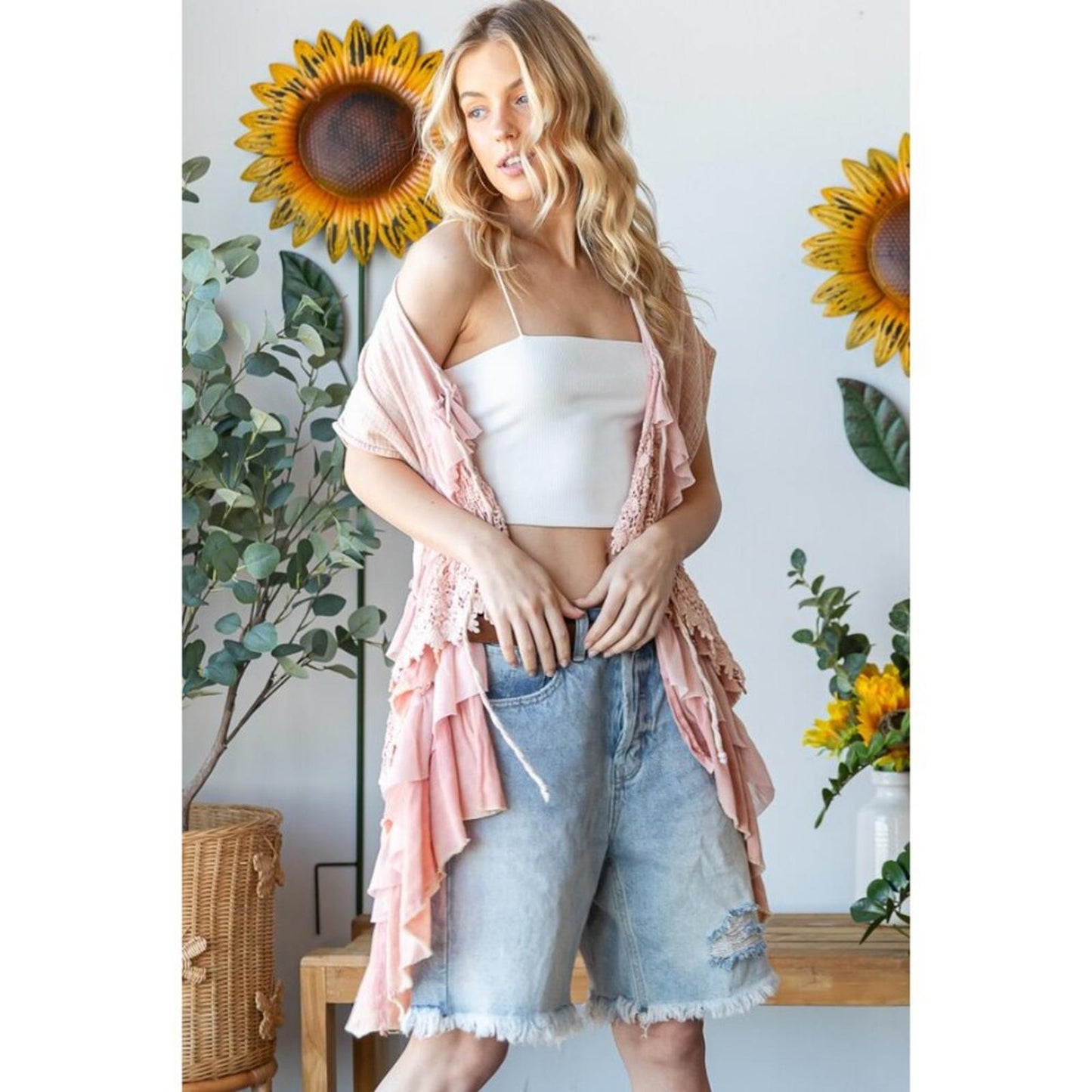 Rosewater Reverie Top