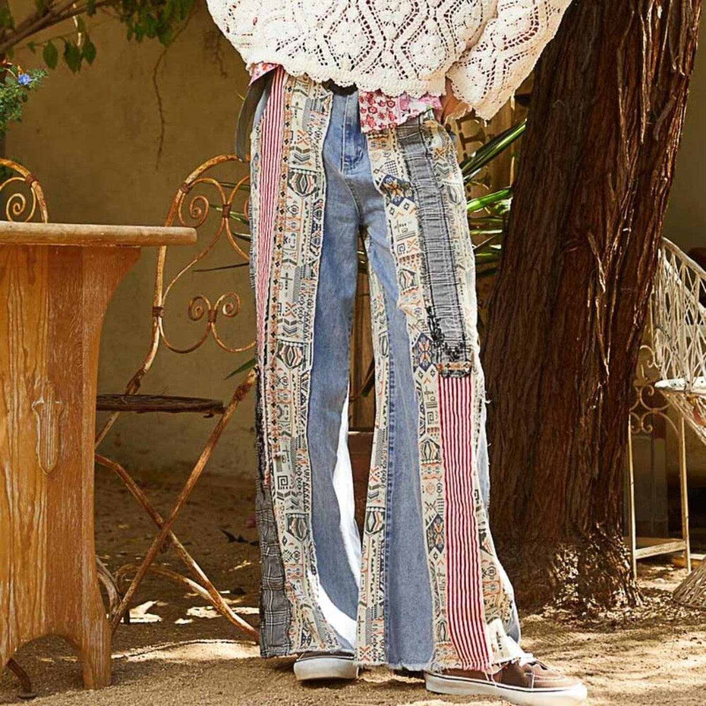 Wildflower Mosaic Pants
