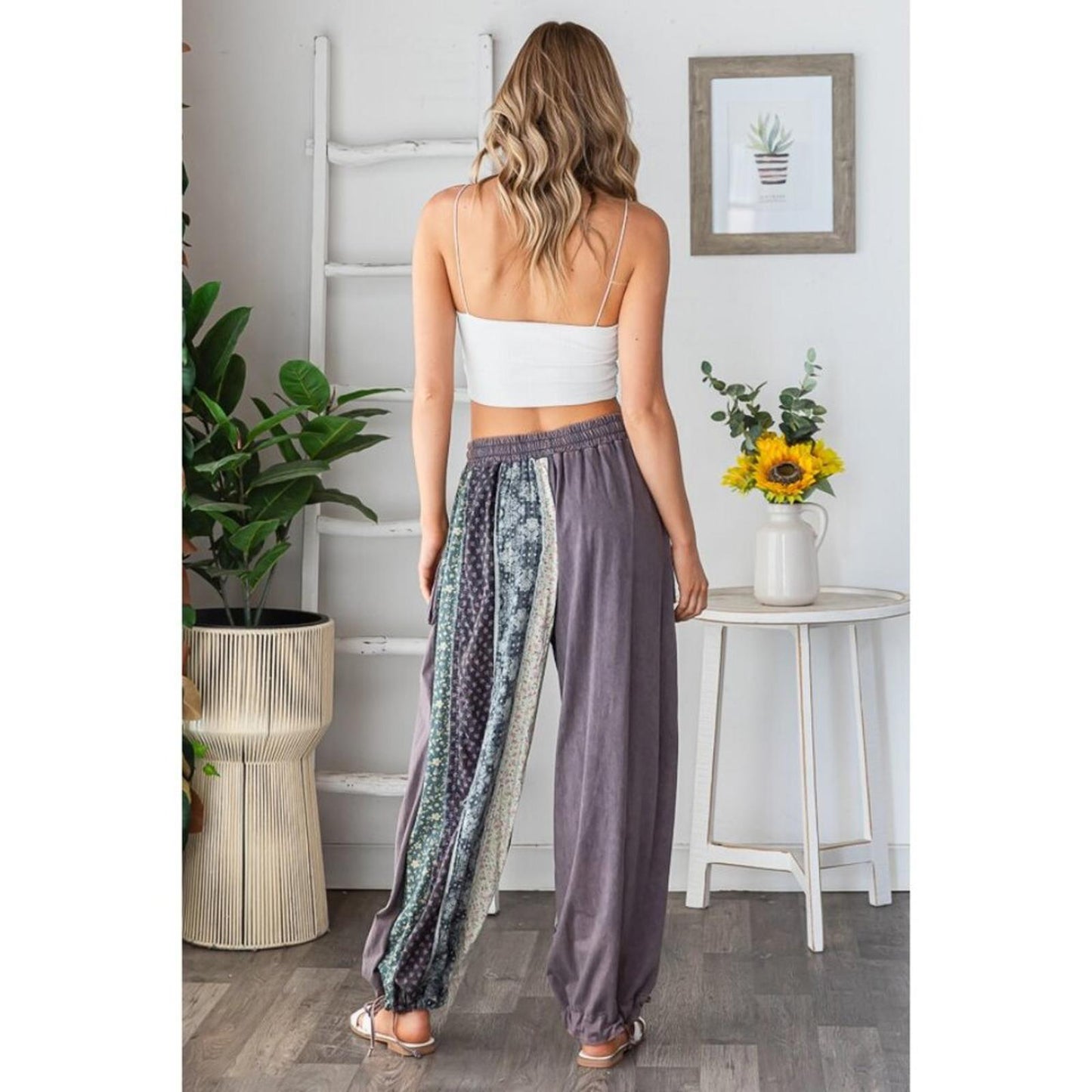 Patchwork Drift Pants
