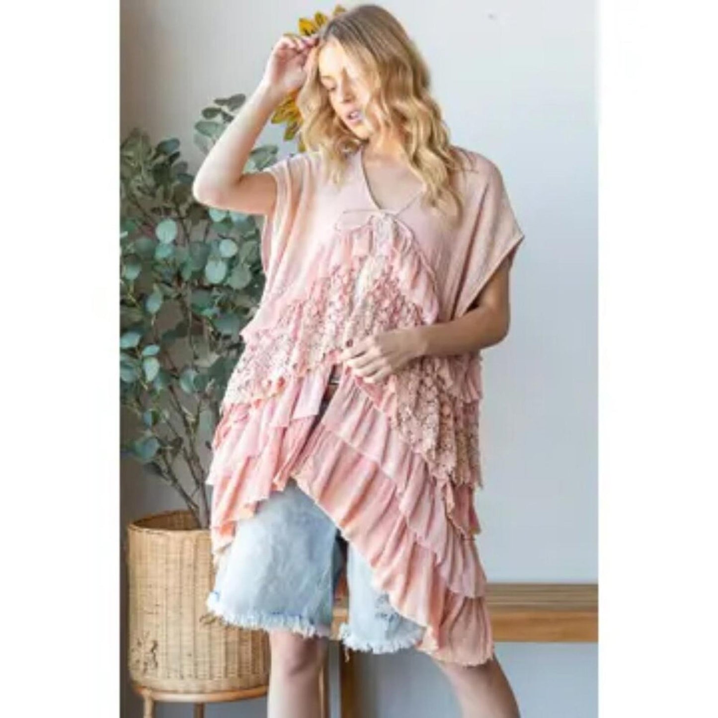 Rosewater Reverie Top