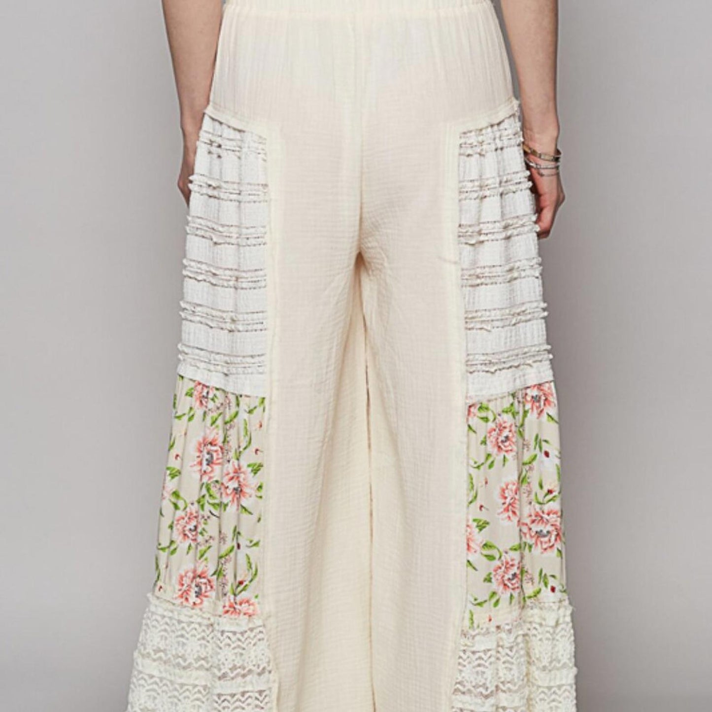 Meadowlace Wide-Leg Pants