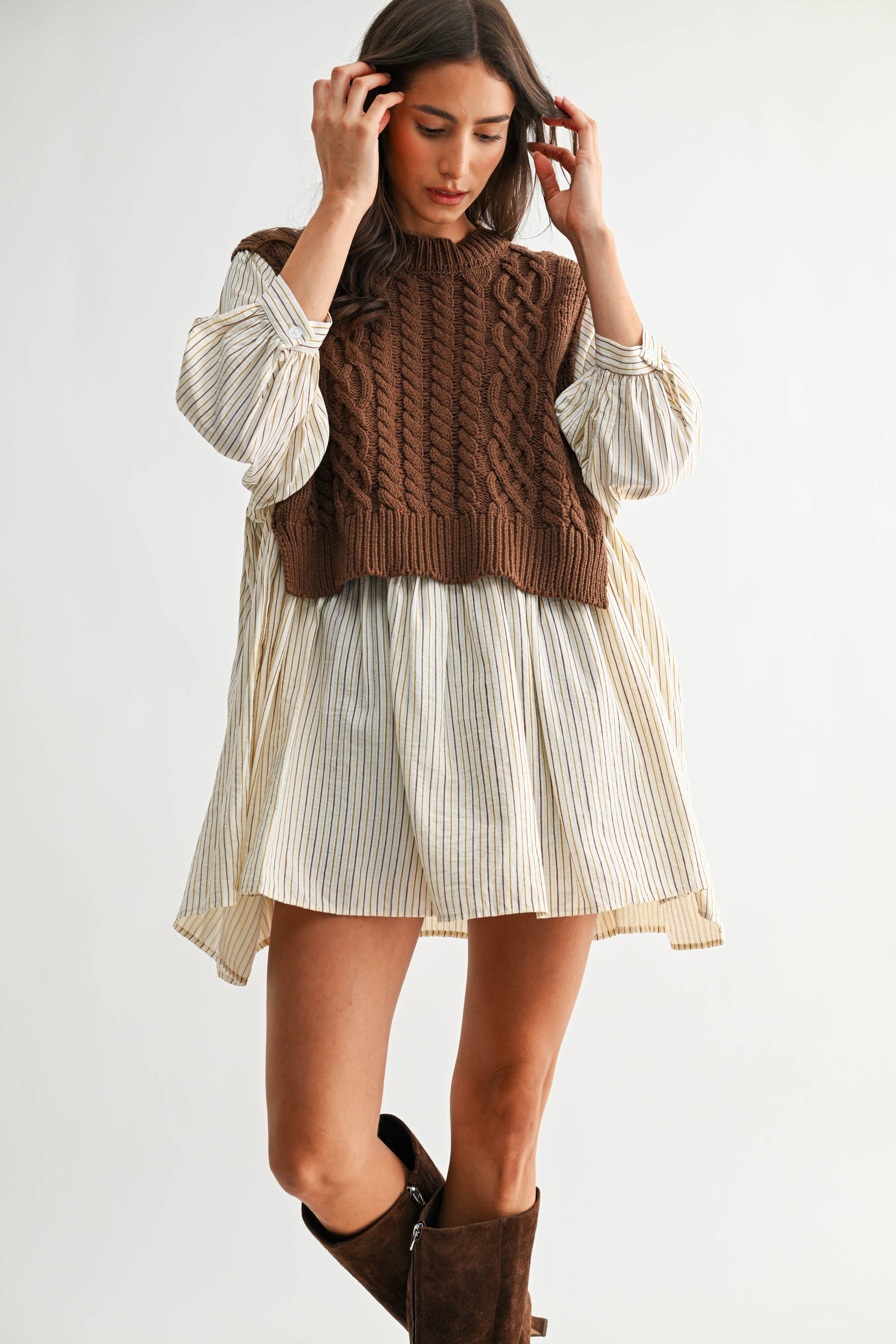 Doe Knit Dress  Loves333