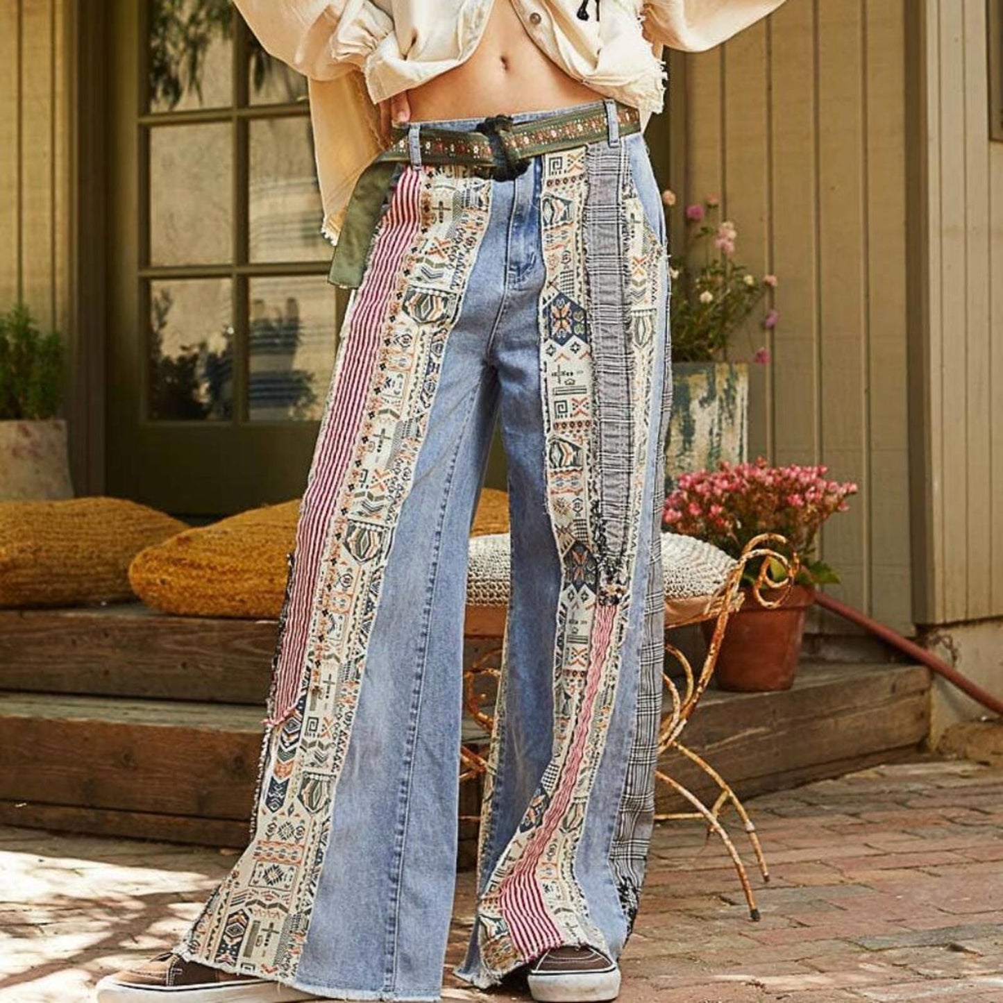 Wildflower Mosaic Pants