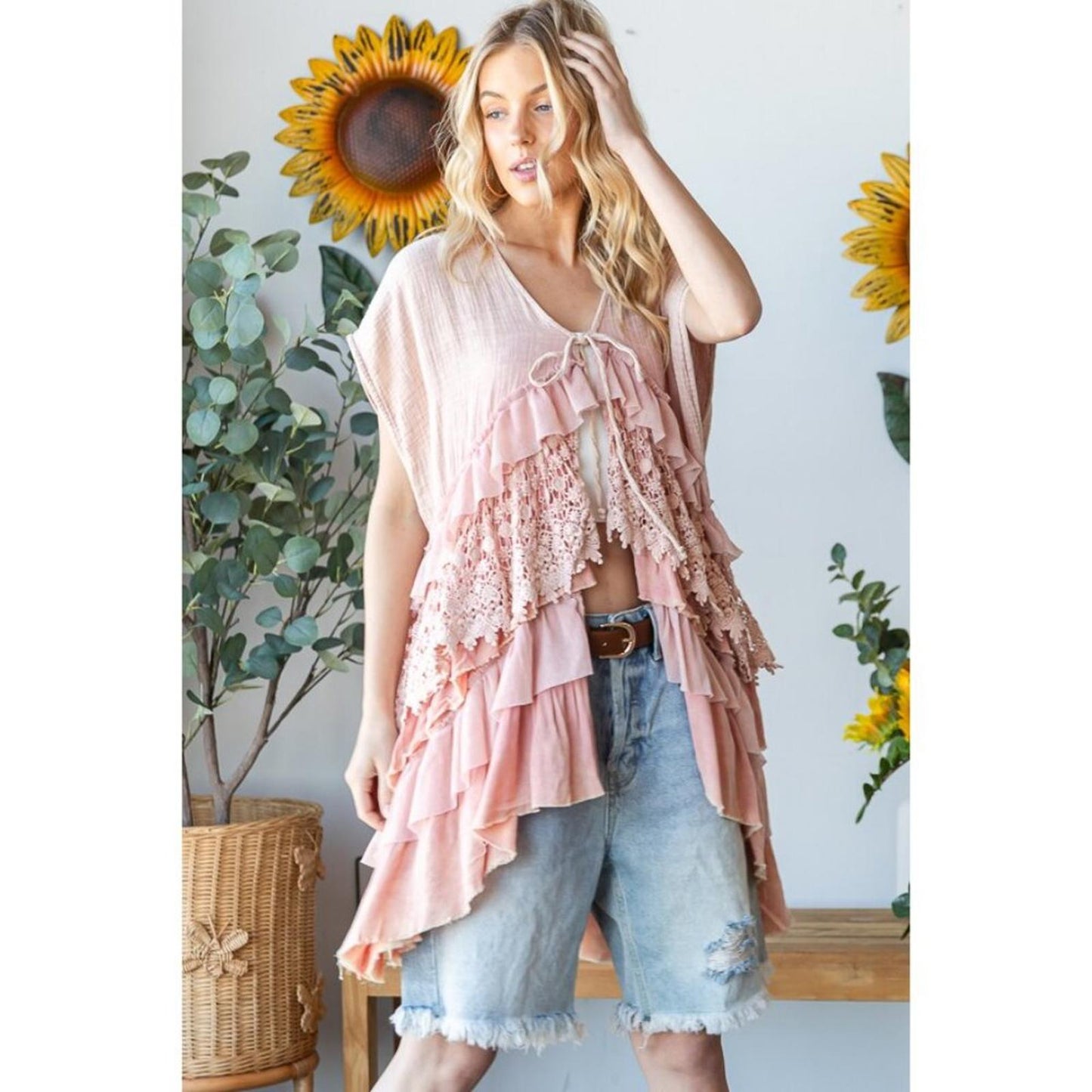 Rosewater Reverie Top